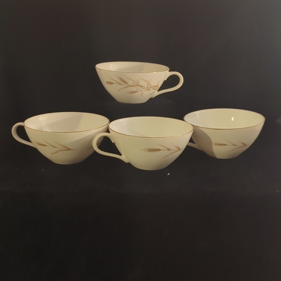 Violet China Golden Wheat Cups - Picture 2 of 6